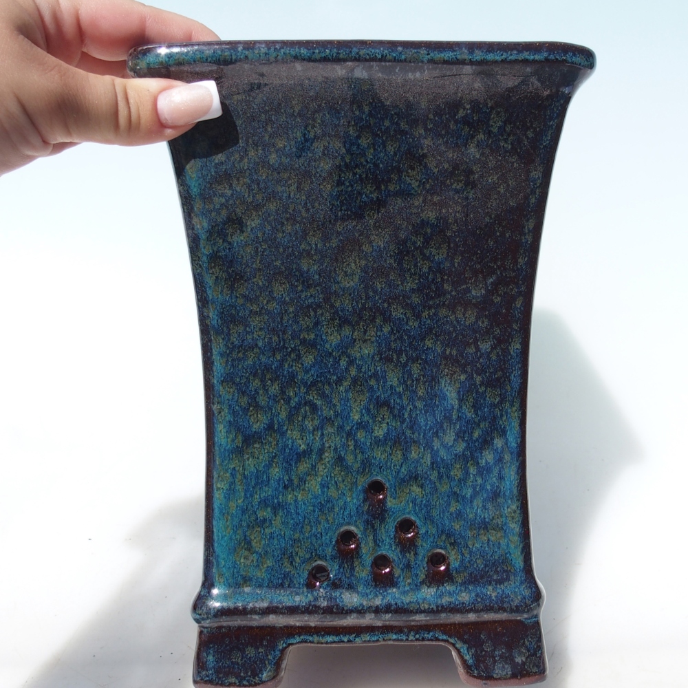 Bowl 15 x 15 x 21 cm green