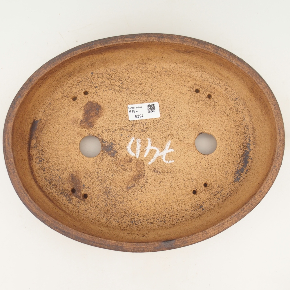 Bonsai bowl 32 x 25 x 7,5 cm , colour brown