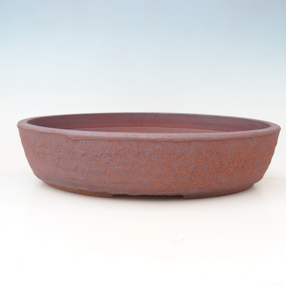 Bonsai bowl 39 x 32 x 8,5 cm , metal colour