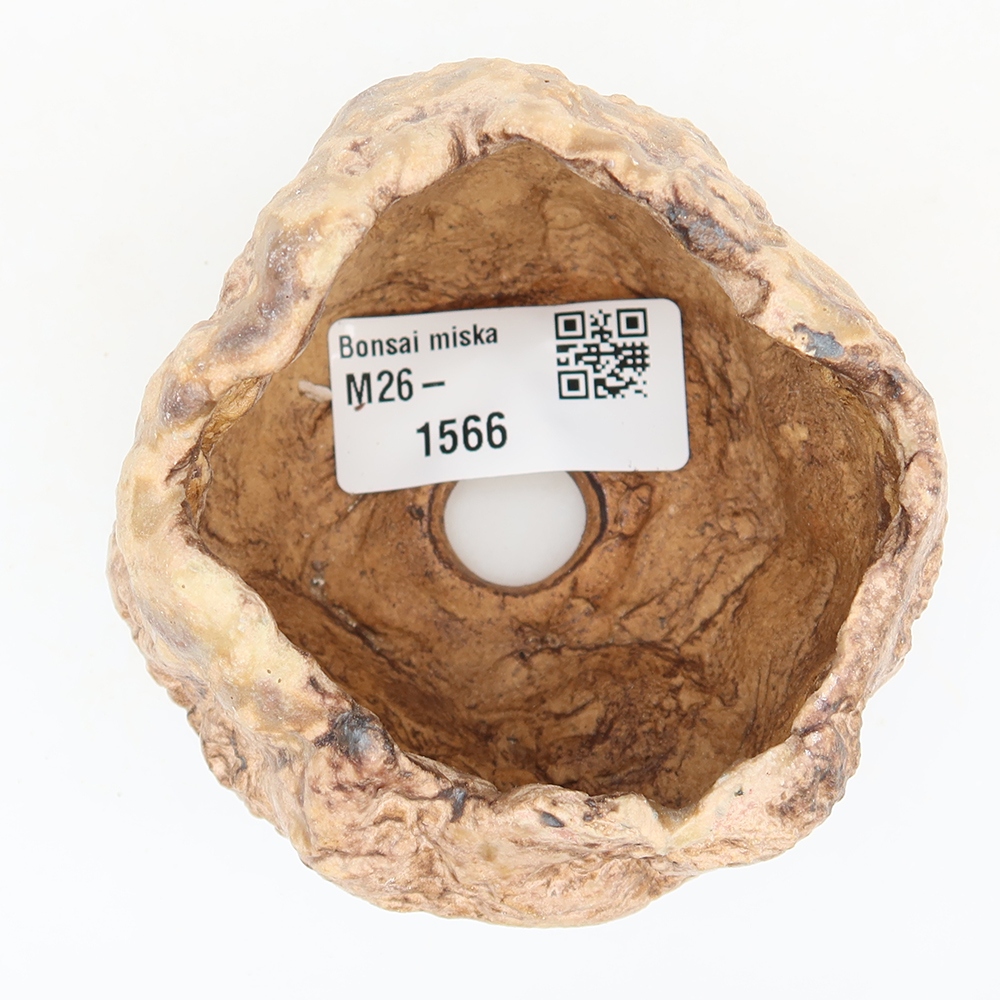 Ceramic Eggshell  6 x 5.5 x 6 cm, brown
