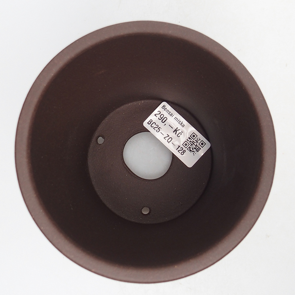 Bowl 11 x 11 x 12 cm brown