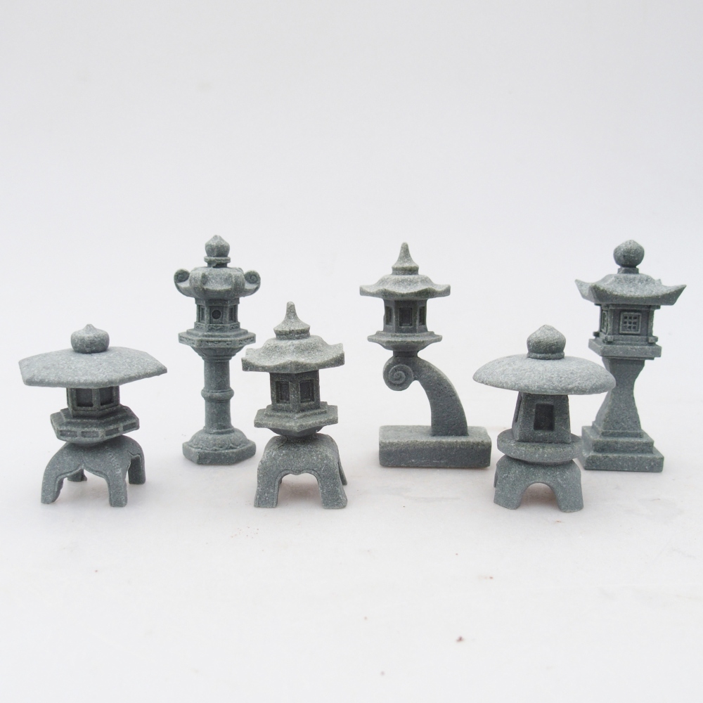 Metal figure 6 pcs