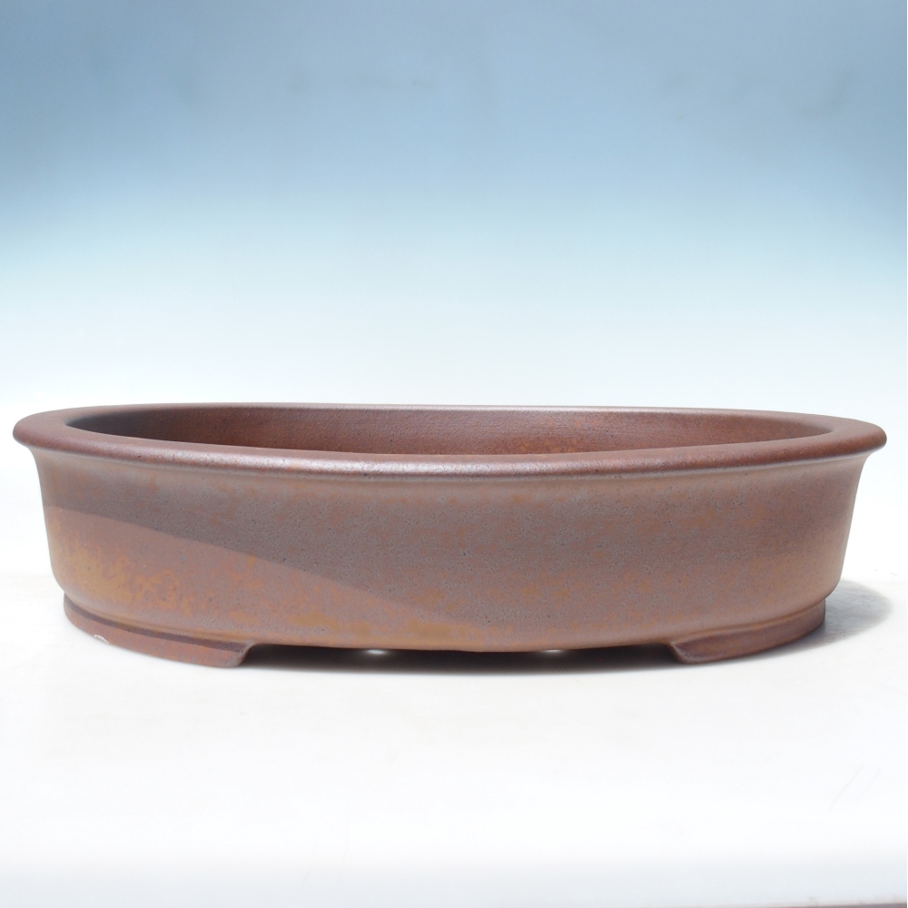 Bowl 49 x 40 x 10 cm brown - PERSONAL COLLECTION OR PALLET TRANSPORT ONLY