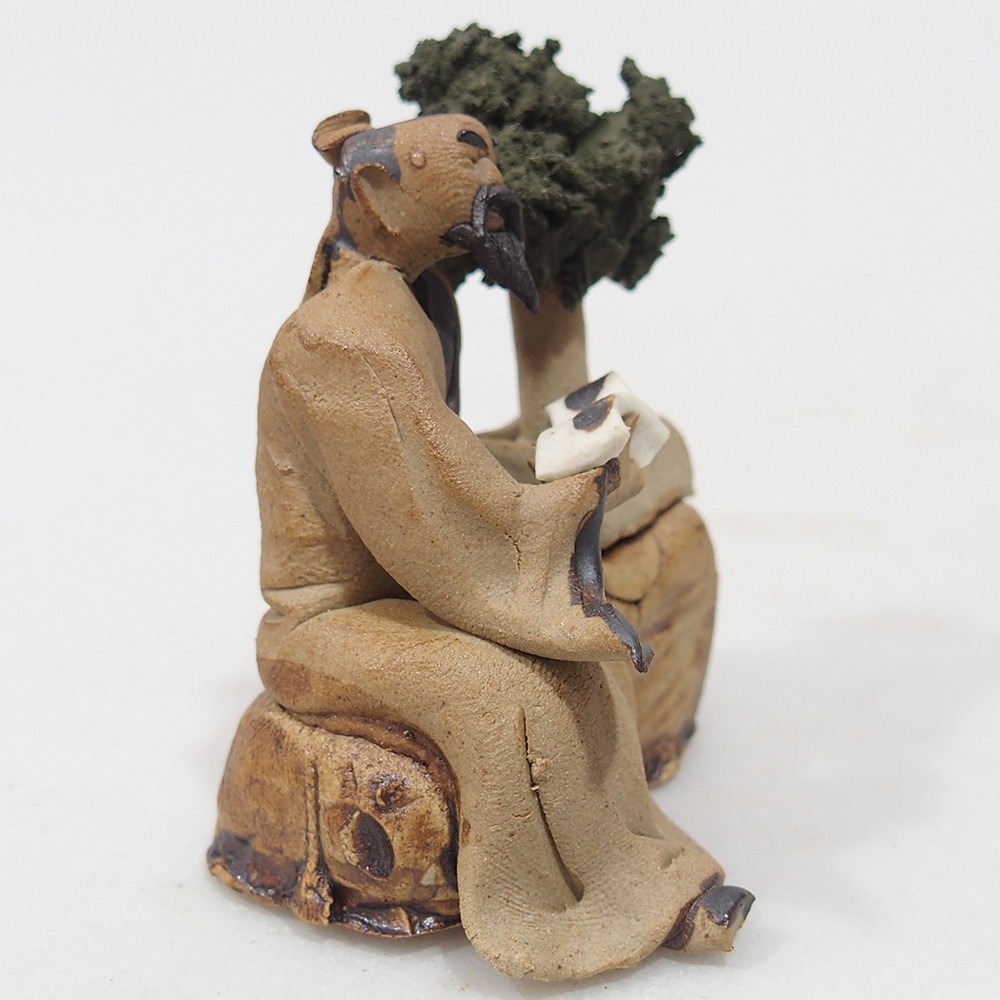 Ceramic figurine - Bonsaiista