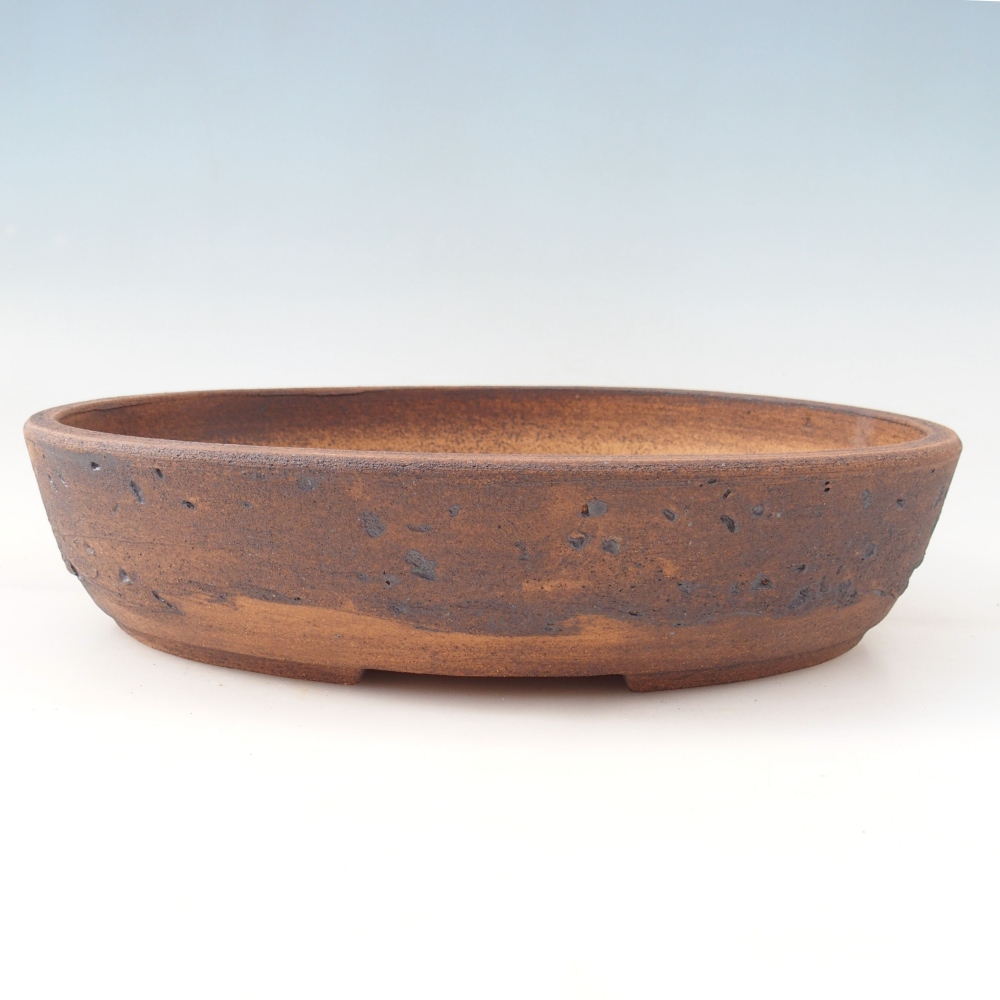 Bonsai bowl 33 x 26,5 x 7 cm , colour brown