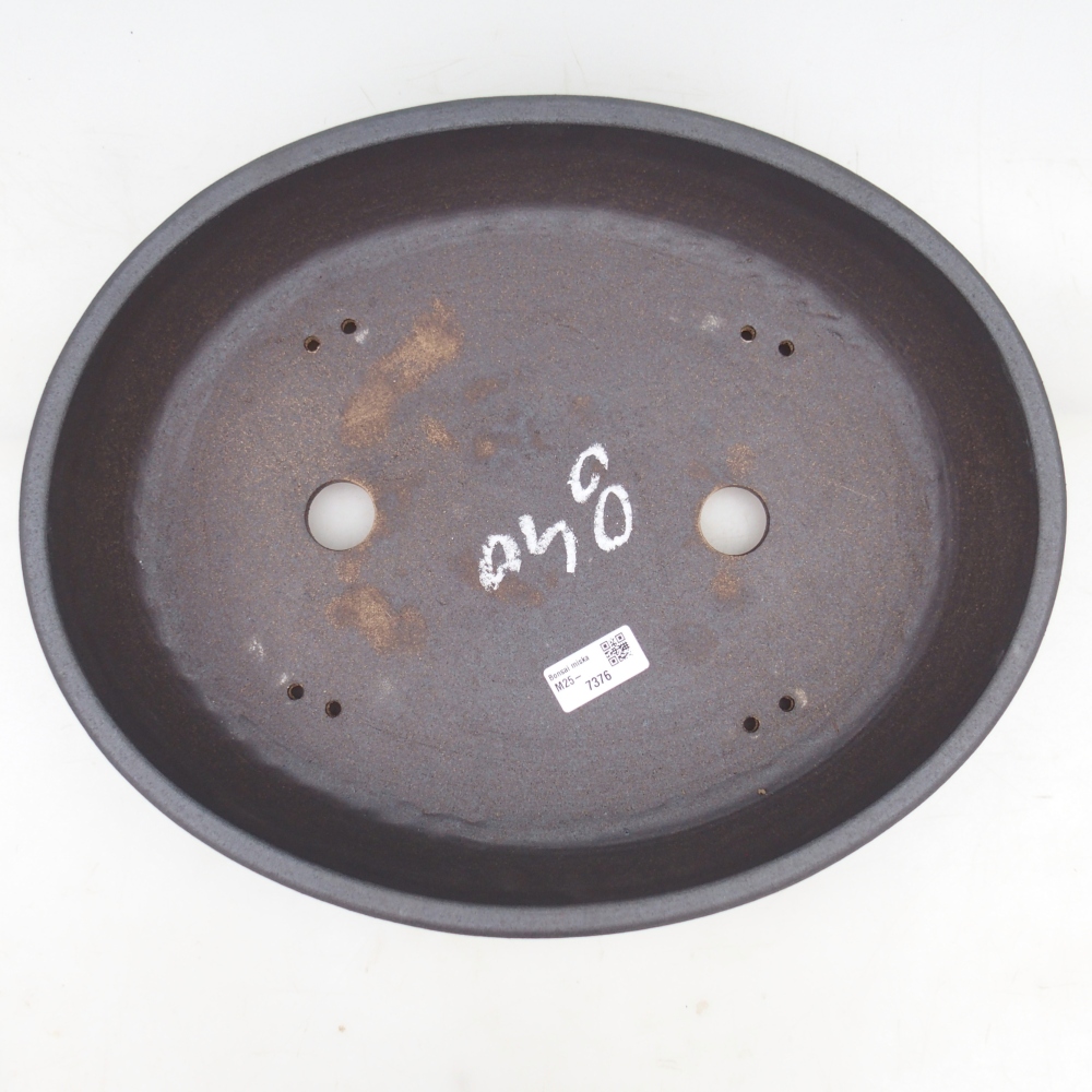 Bonsai bowl 38,5 x 31 x 8,5 cm , colour brown