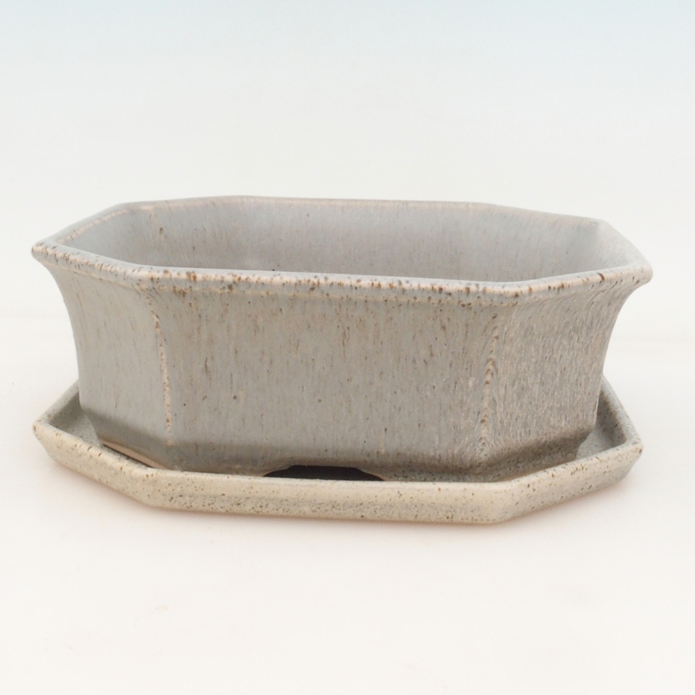 Bonsai bowl + bowl H14 - beige