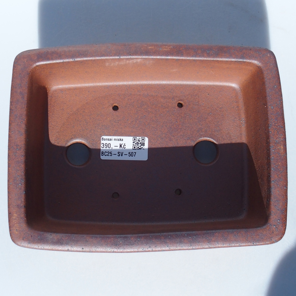 Bowl 21 x 16 x 7 cm brown