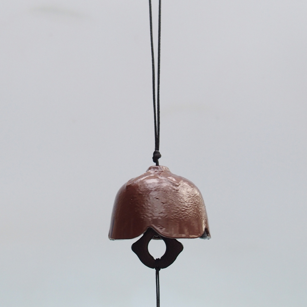 Metal wind chime, brown