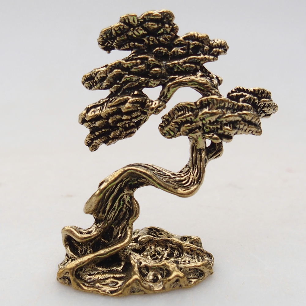 Metal figurine - bonsai
