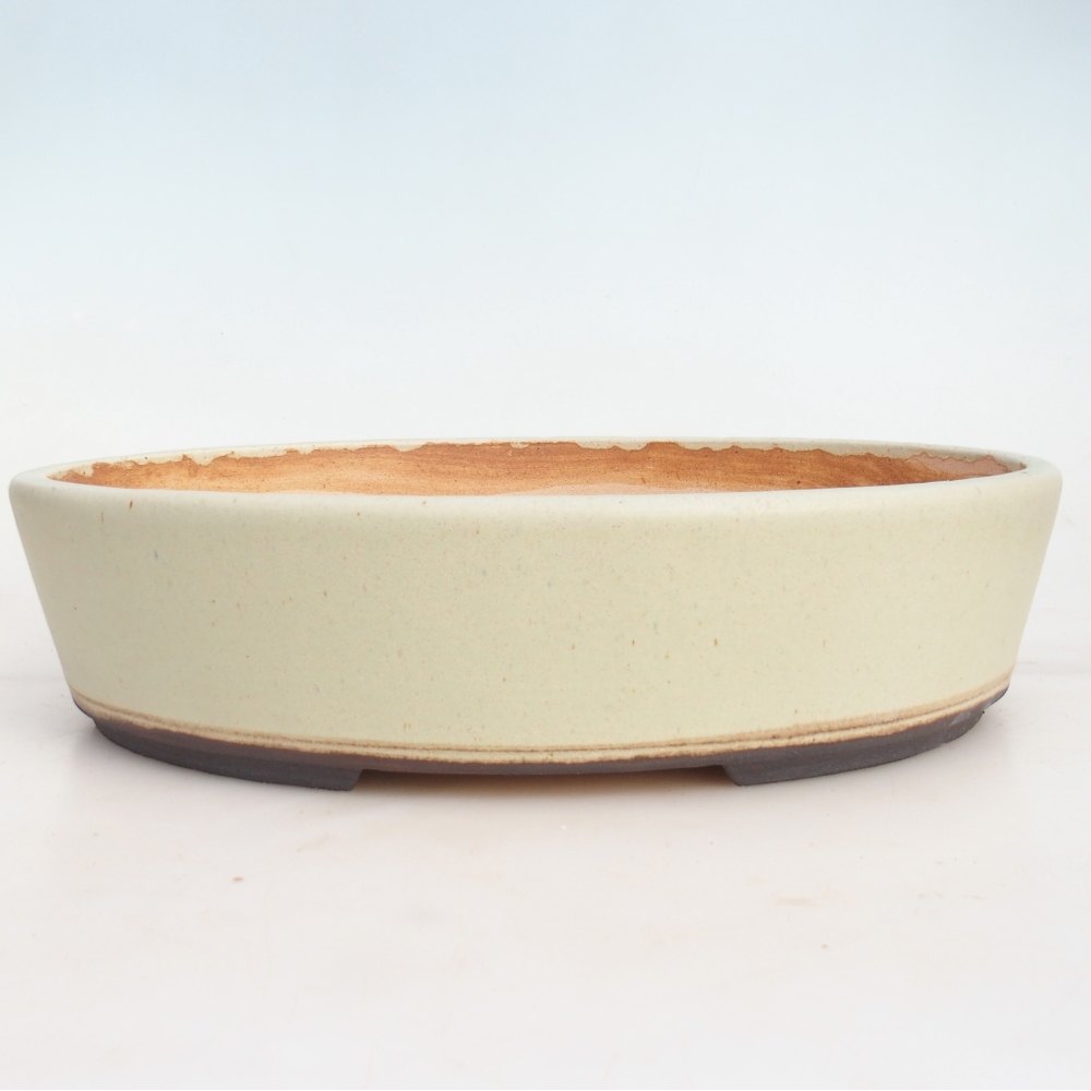 Bonsai bowl 39 x 31,5 x 9 cm , colour green