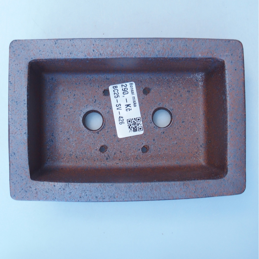 Bowl 15,5 x 10,5 x 5,5 cm brown