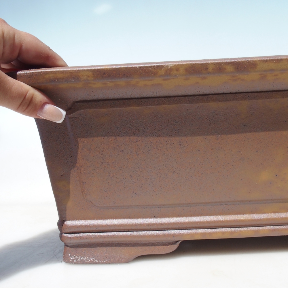 Bowl 41,5 x 30 x 15,5 cm brown - PERSONAL COLLECTION OR PALLET TRANSPORT ONLY