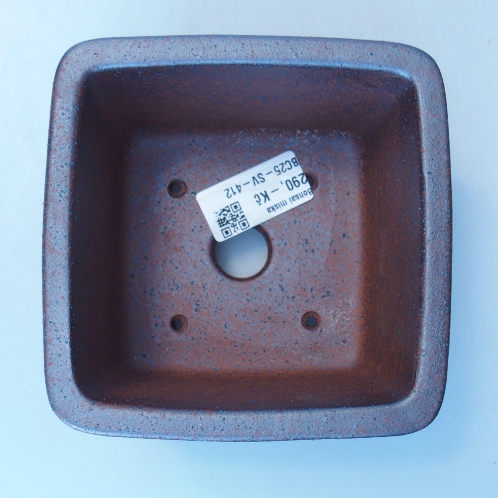 Bowl 12 x 12 x 8,5 cm brown