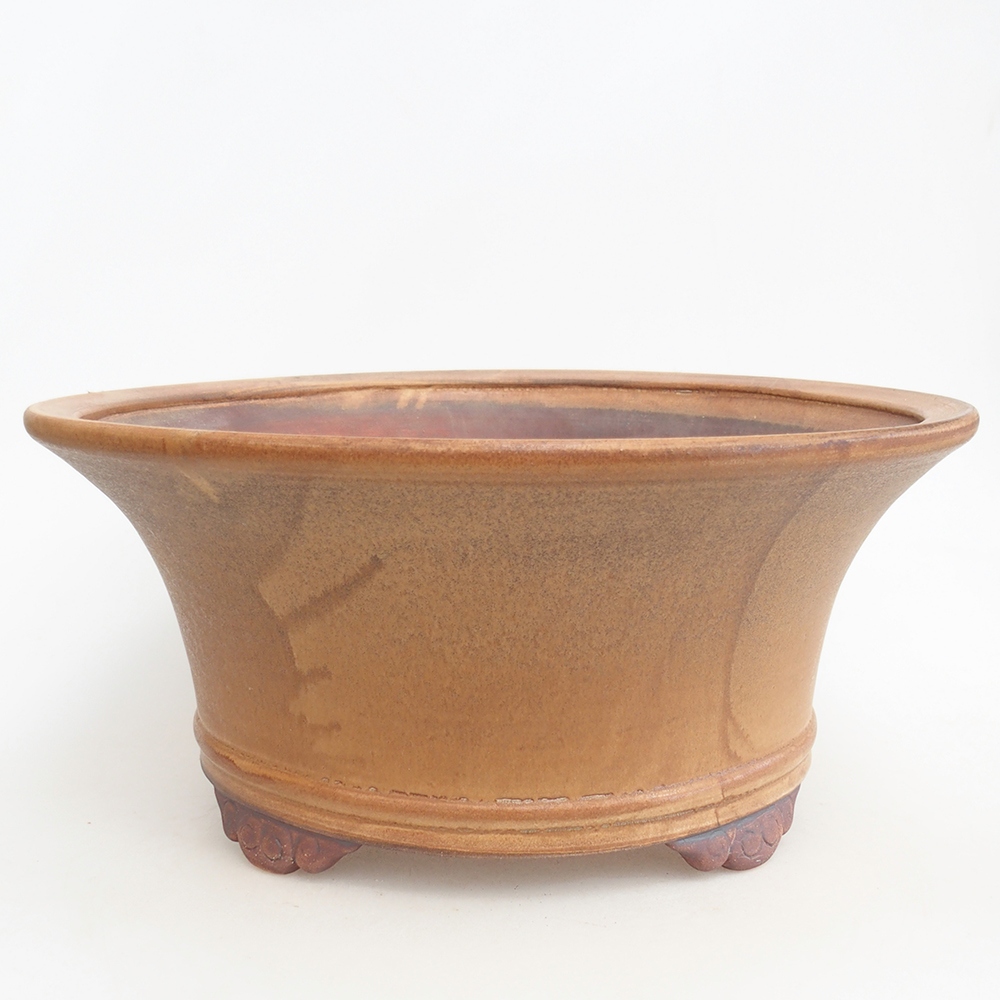 Ceramic bonsai bowl 32 x 32 x 14 cm, pink