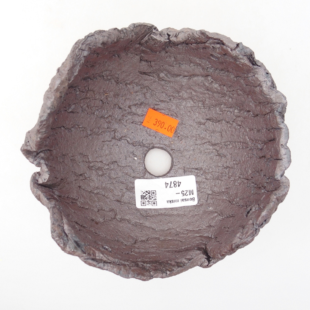 Ceramic Shell 14 x 13 x 10,5 cm, color: metal