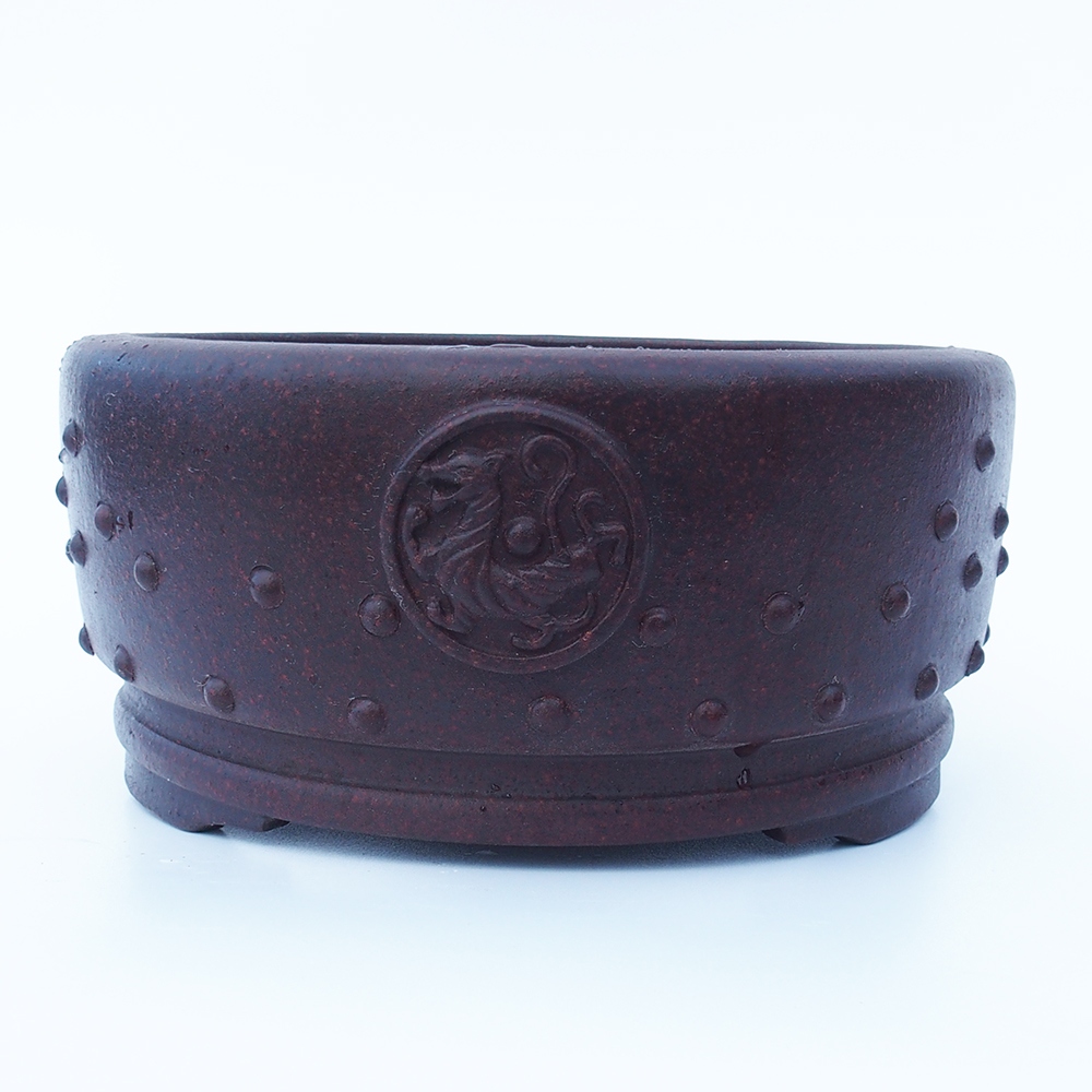 Bowl 25 x 25 x 11,5 cm brown-red
