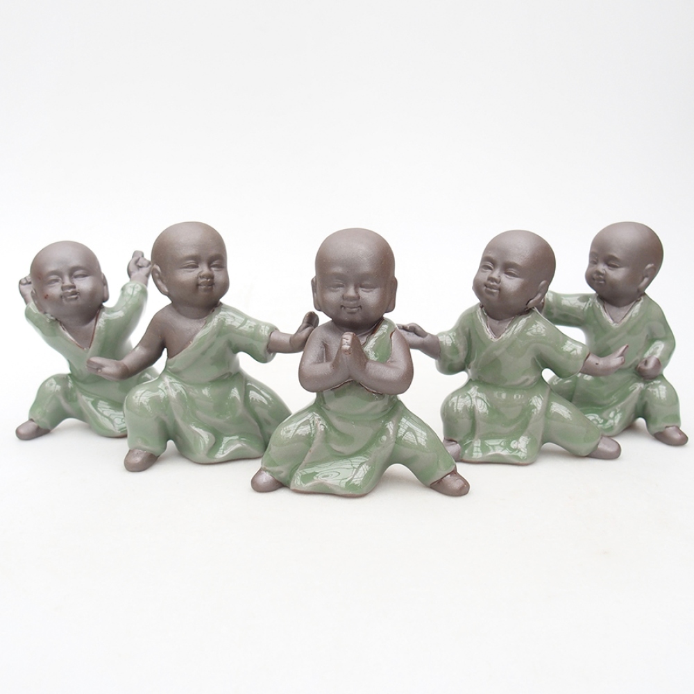 Ceramic figurine 5pcs