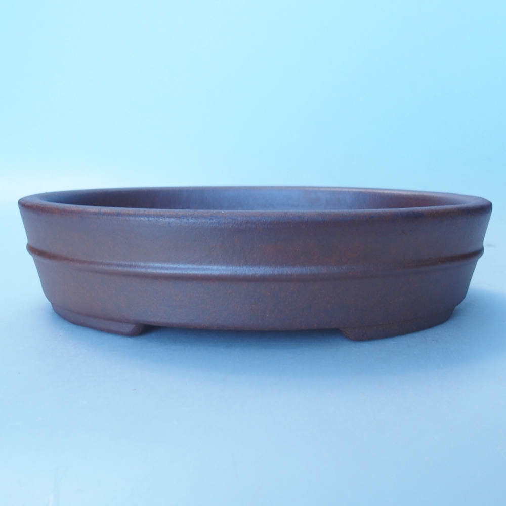 Bowl 20,5 x 17 x 5 cm brown