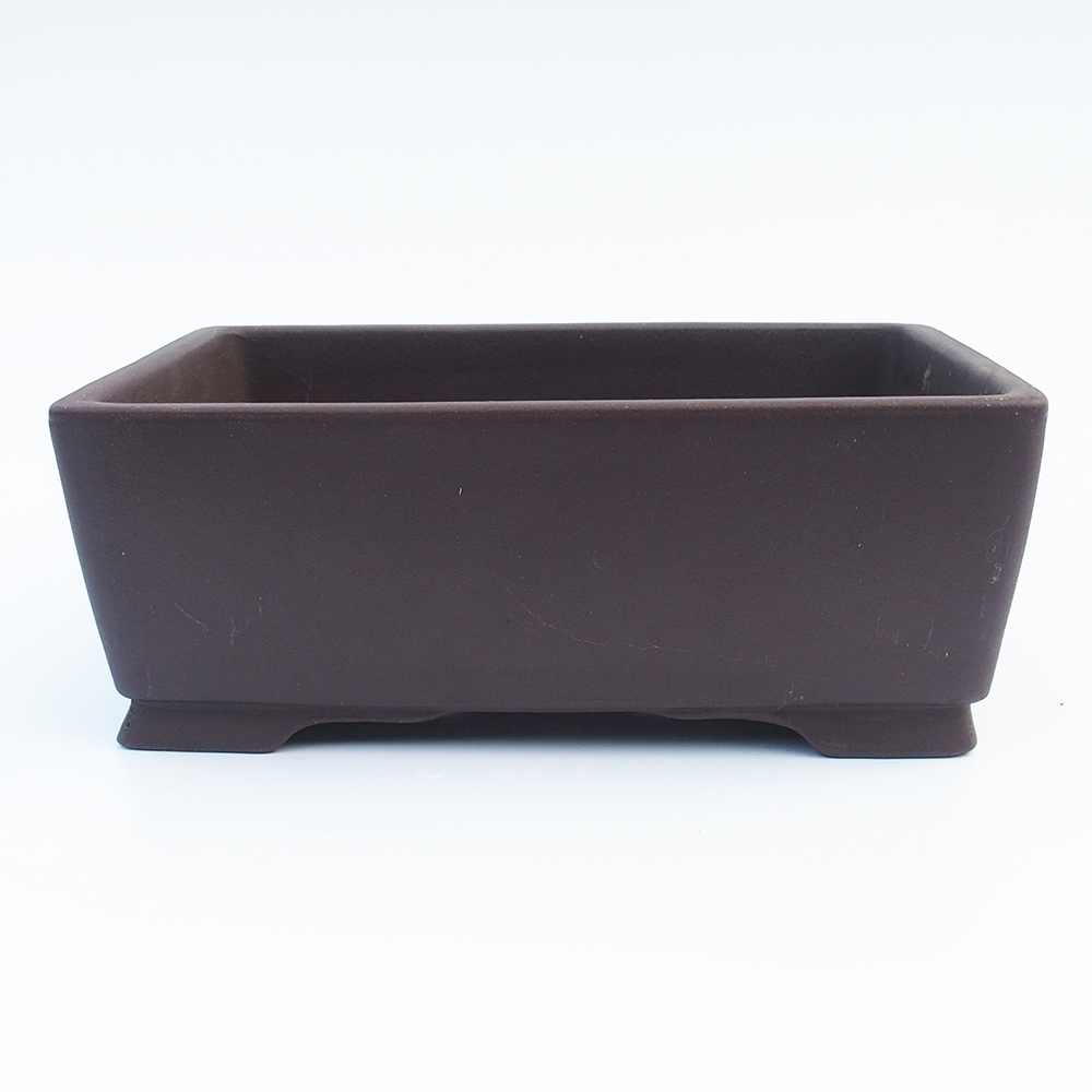 Bowl 26 x 19 x 10 cm brown