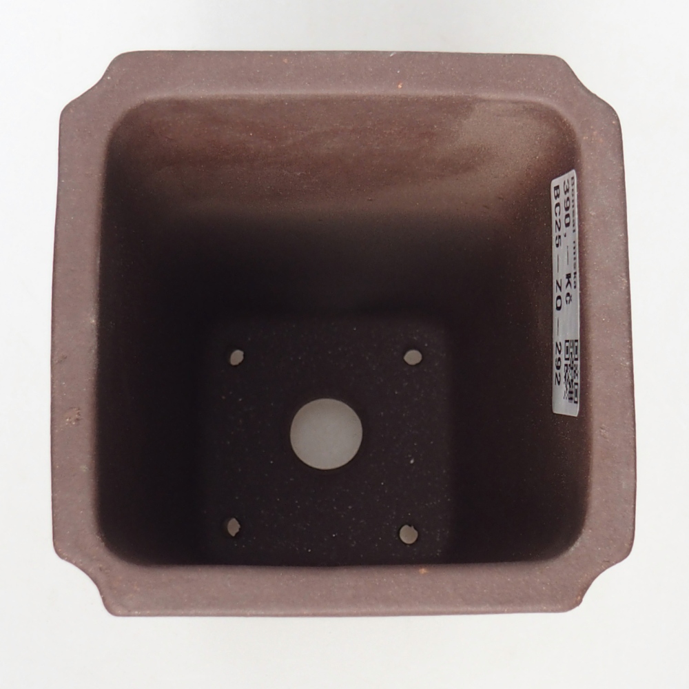 Bowl 9 x 9 x 18 cm brown
