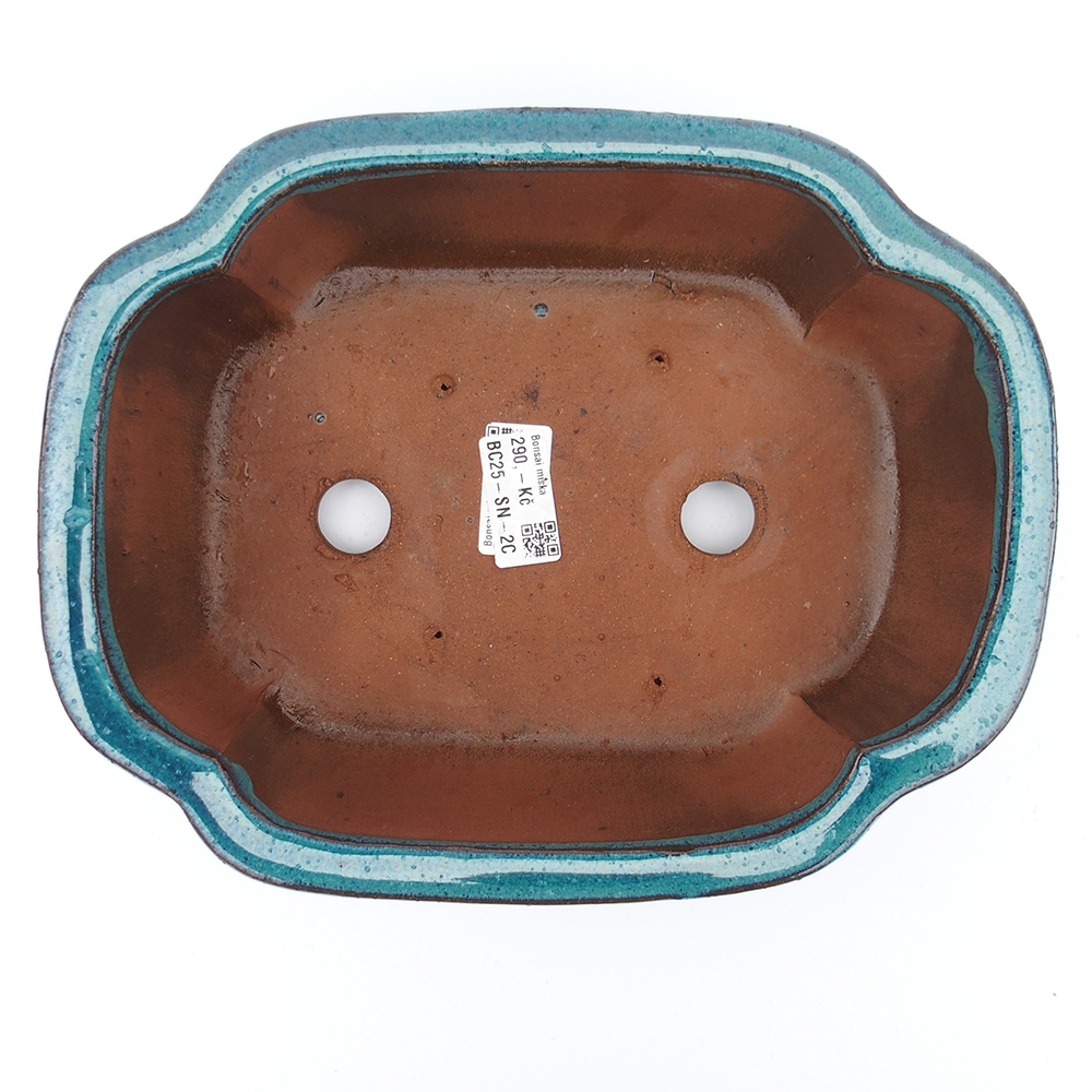 Bowl 26 x 20 x 8,5 cm blue-green