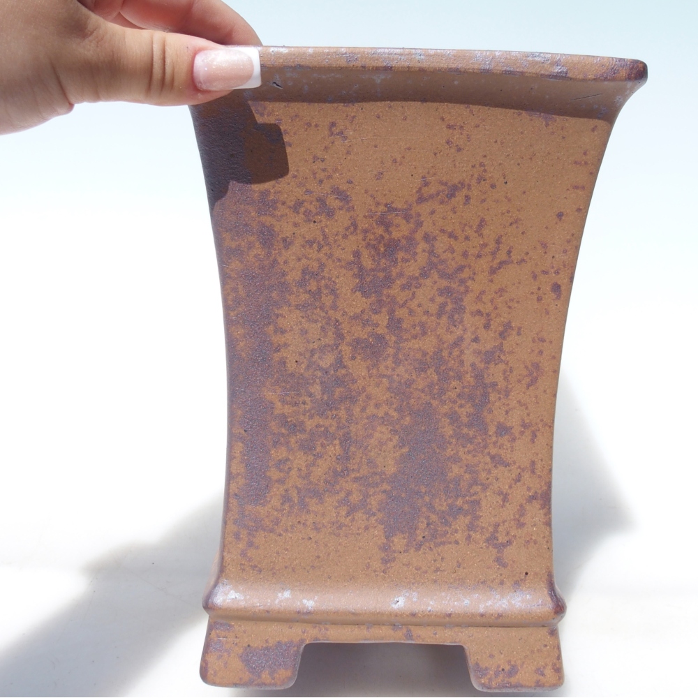 Bowl 15 x 15 x 20,5 cm brown
