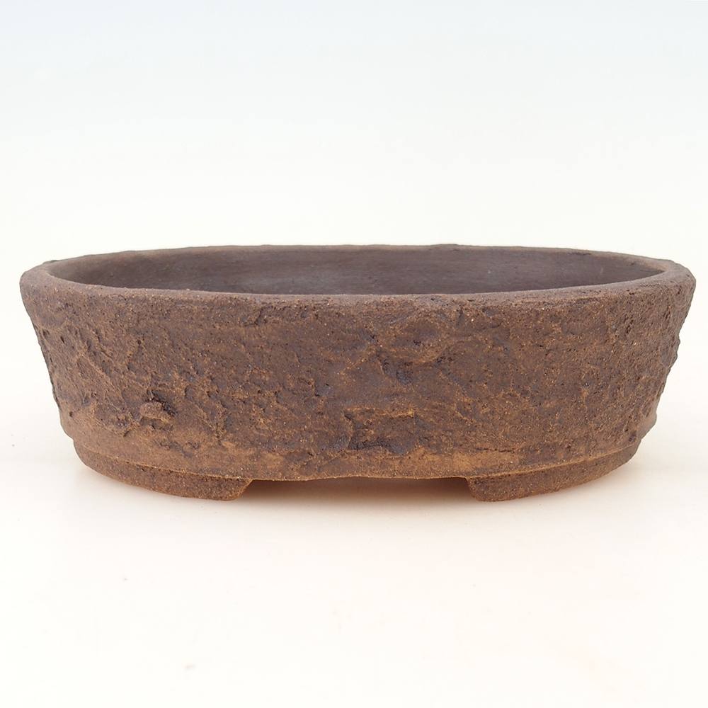 Bonsai bowl 20 x 16 x 6 cm , colour brown