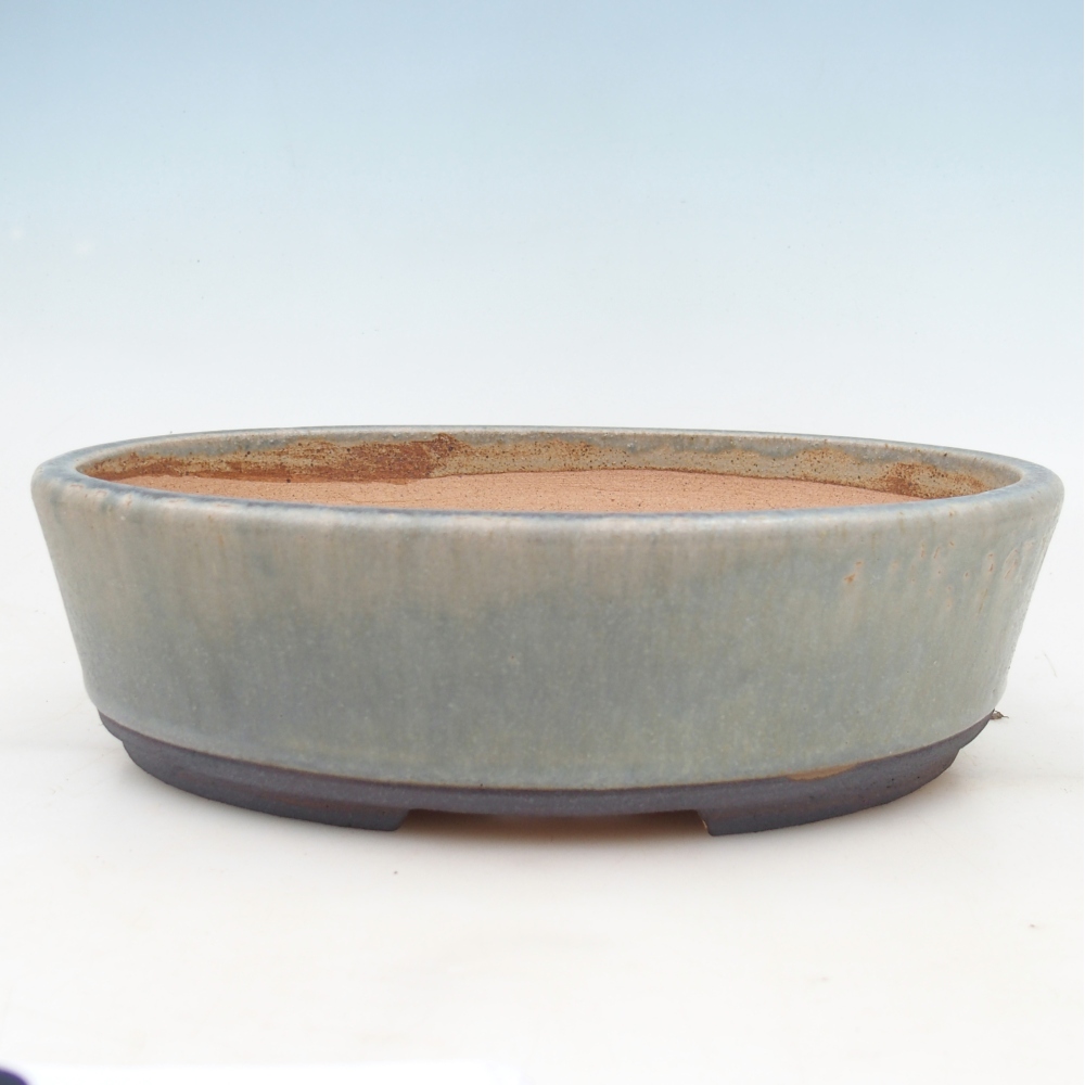 Bonsai bowl 27 x 21 x 7,5 cm , colour blue