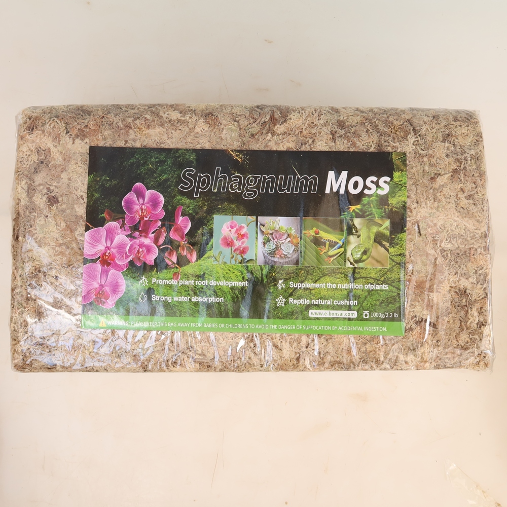 Sphagnum - Sphagnum Moss 1000 gr