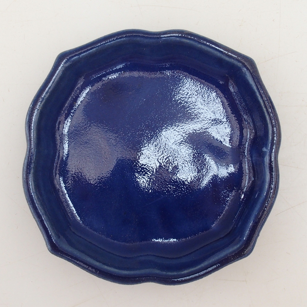 Bonsai bowl + saucer H95 - blue