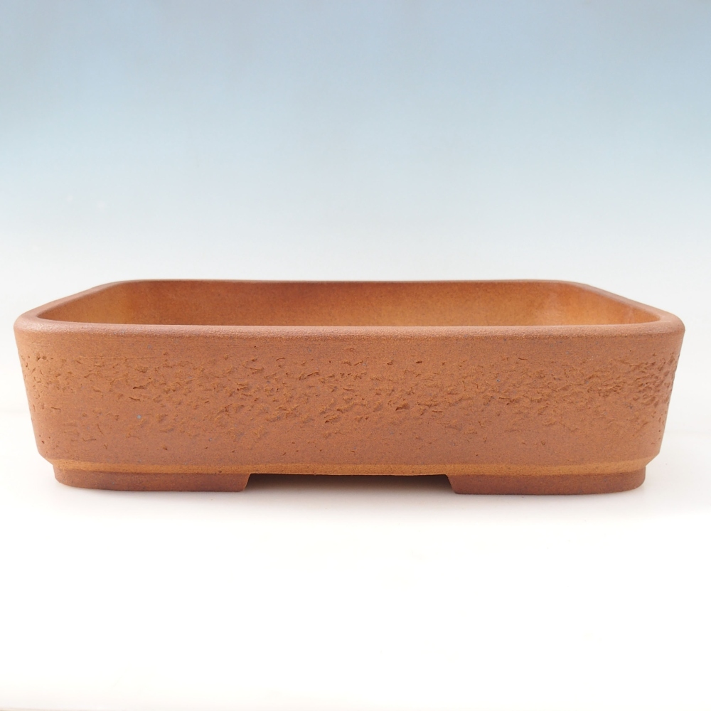 Bonsai bowl 38 x 30 x 8,5 cm , colour brown