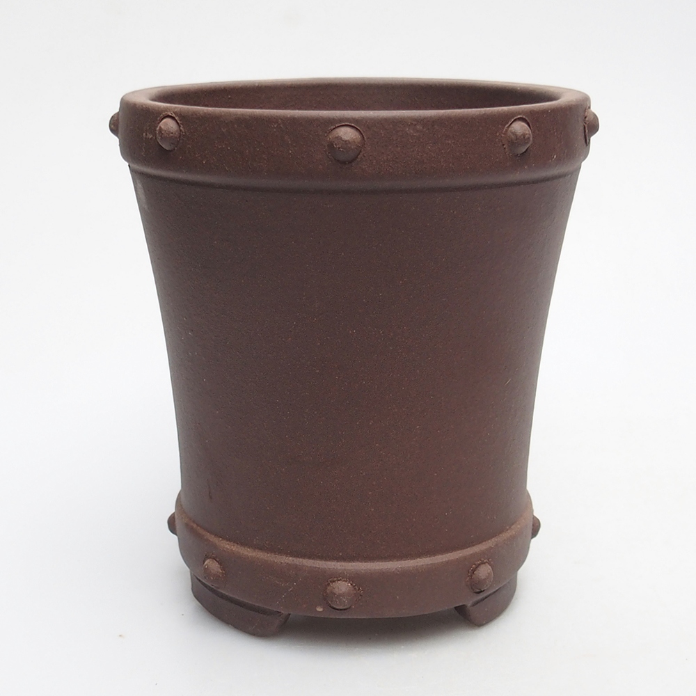 Bowl 11 x 11 x 12 cm brown