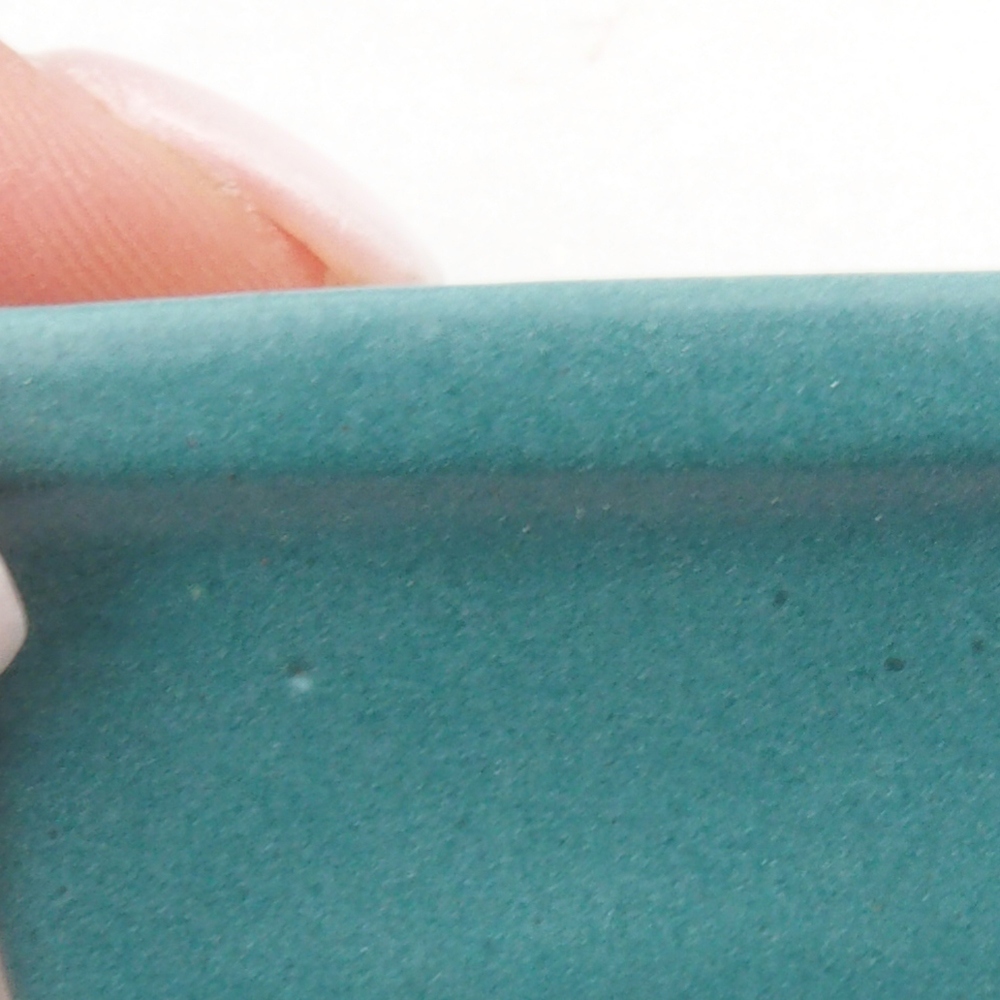 Ceramic bonsai bowl 6,5 x 4 x 2,5 cm, color blue