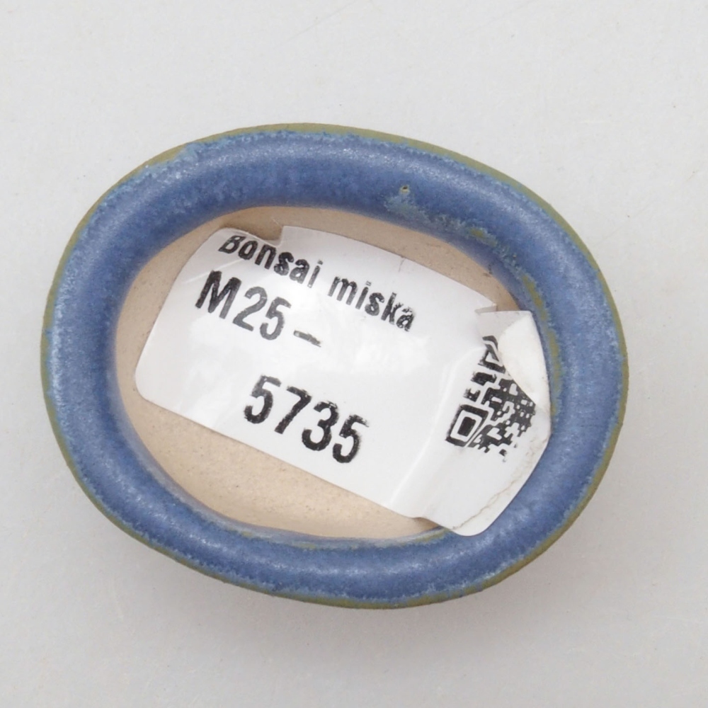 Mini bonsai bowl 4 x 3,5 x 2 cm, color blue