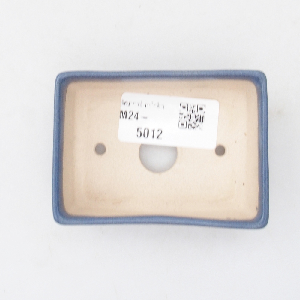 Mini bonsai bowl 8 x 5,5 x 2,5 cm, color blue