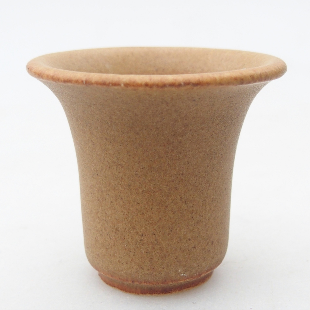 Mini bonsai bowl 4,5 x 4,5 x 4 cm, brown
