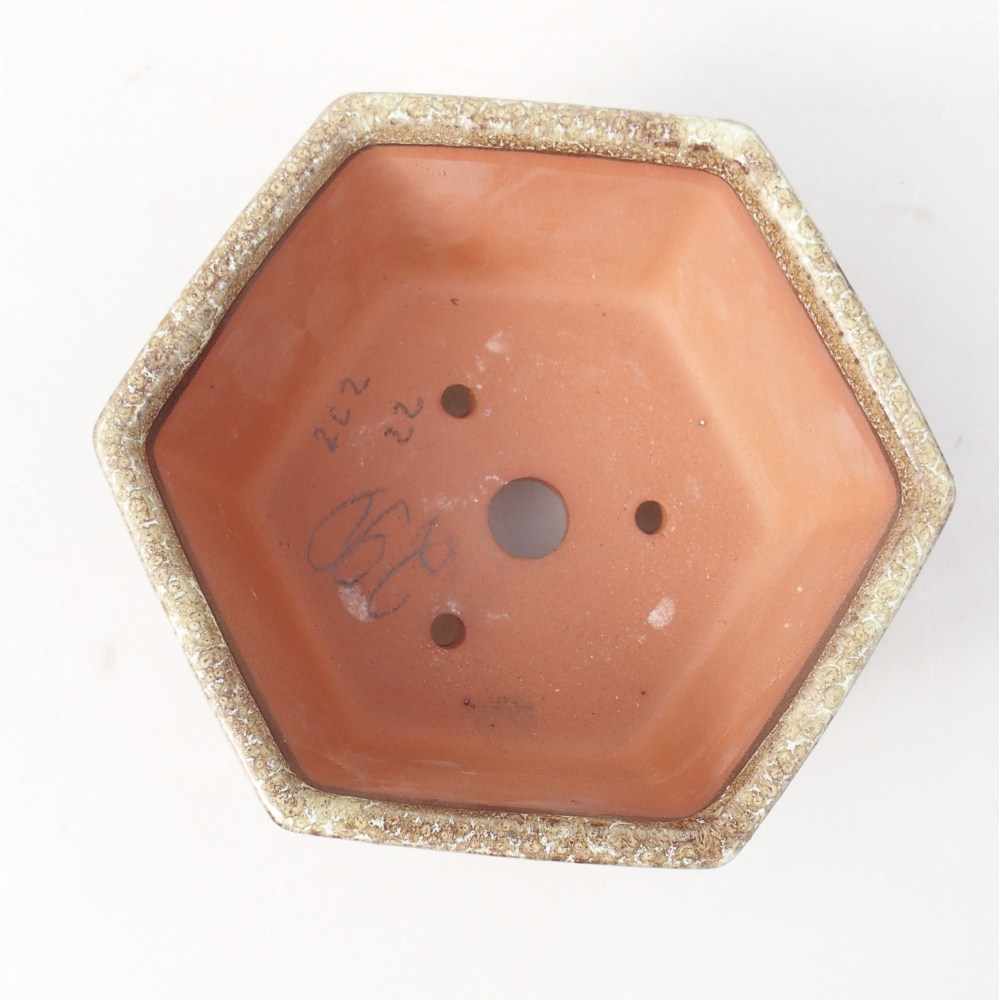 Bowl 15,5 x 14 x 6,5 cm colour burgundy brown