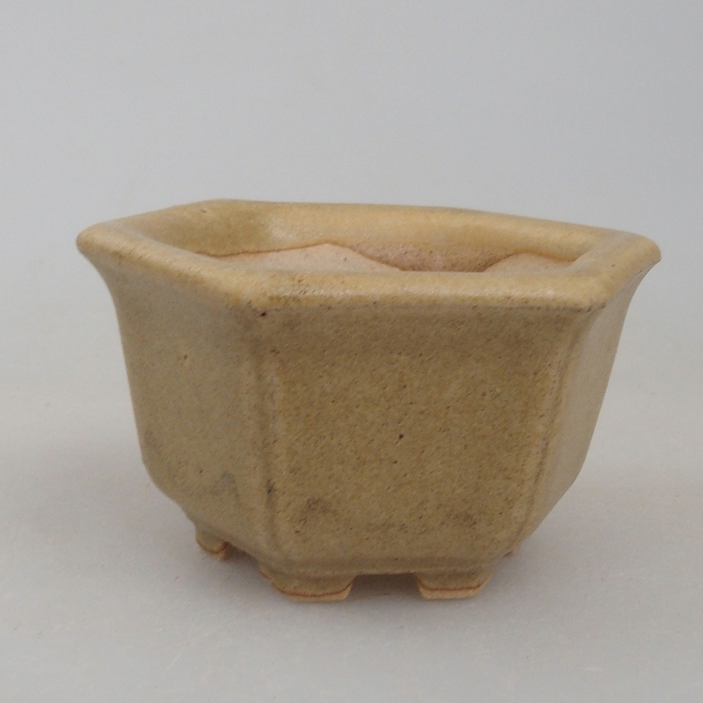 Mini bonsai bowl 5 x 4,5 x 3 cm, color brown