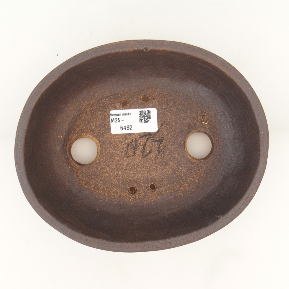 Bonsai bowl 19,5 x 16 x 6 cm , colour brown