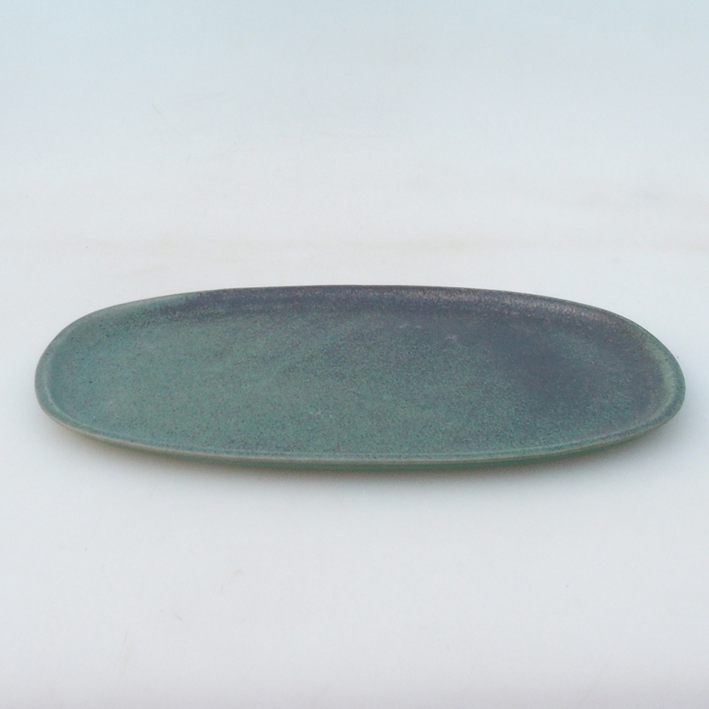 Ceramic bowl H15 -25 x 15 x 1 cm - green