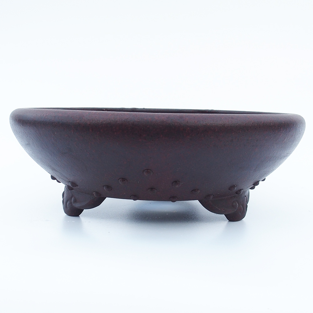 Bowl 29 x 29 x 9,5 cm brown-red