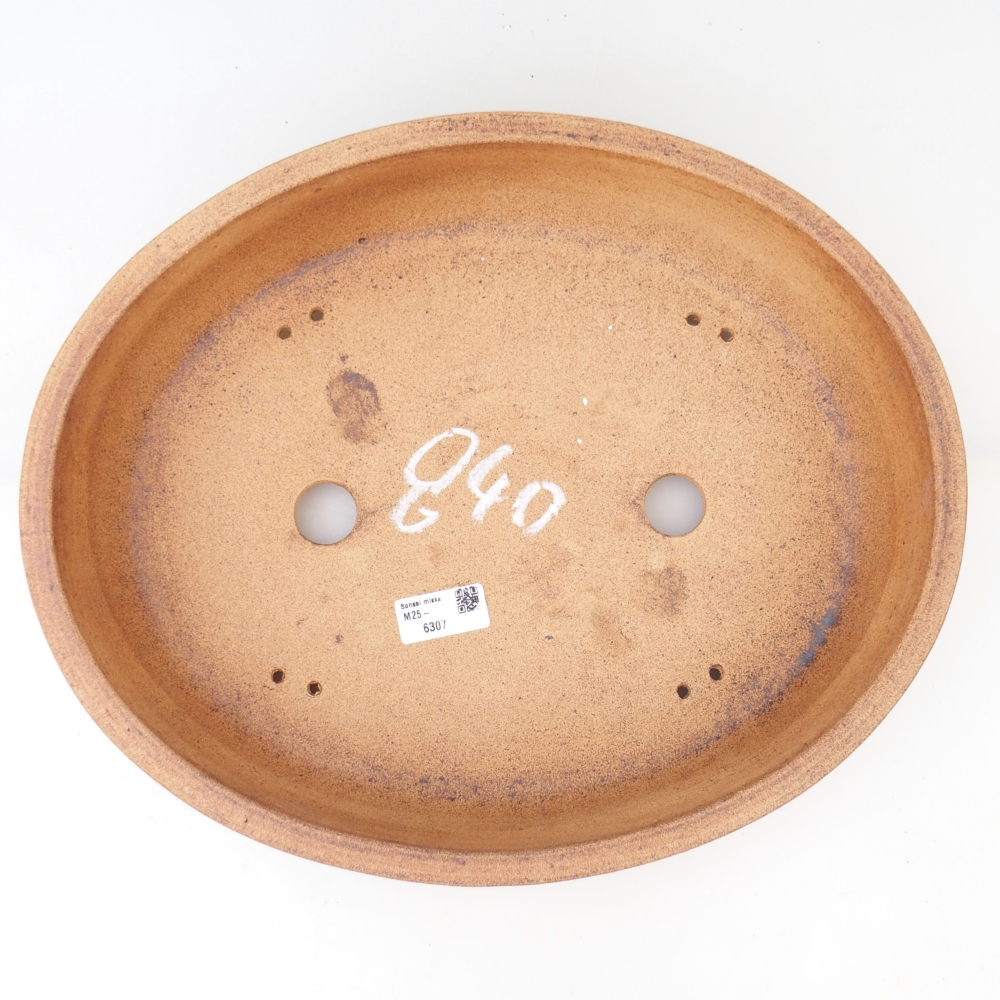 Bonsai bowl 38,5 x 31,5 x 8,5 cm , colour brown