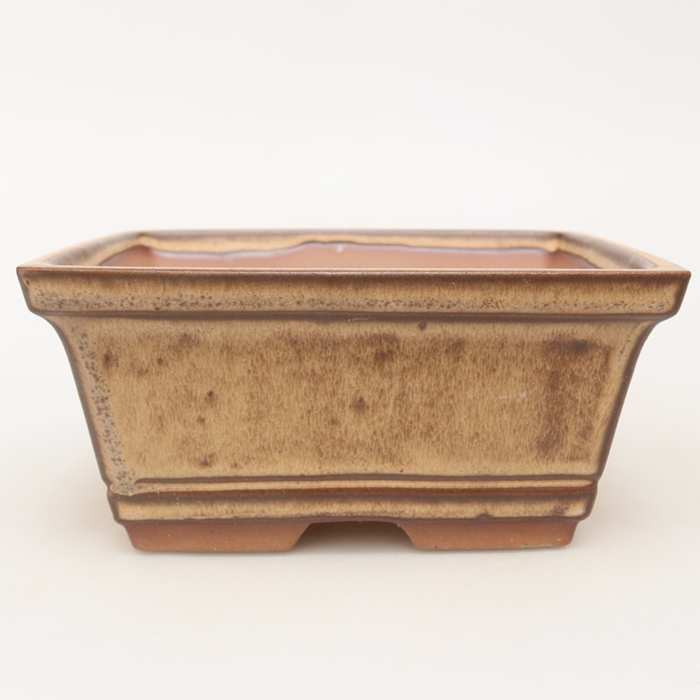 Ceramic Bowl  14.5 x 12.5 x 7 cm, brown