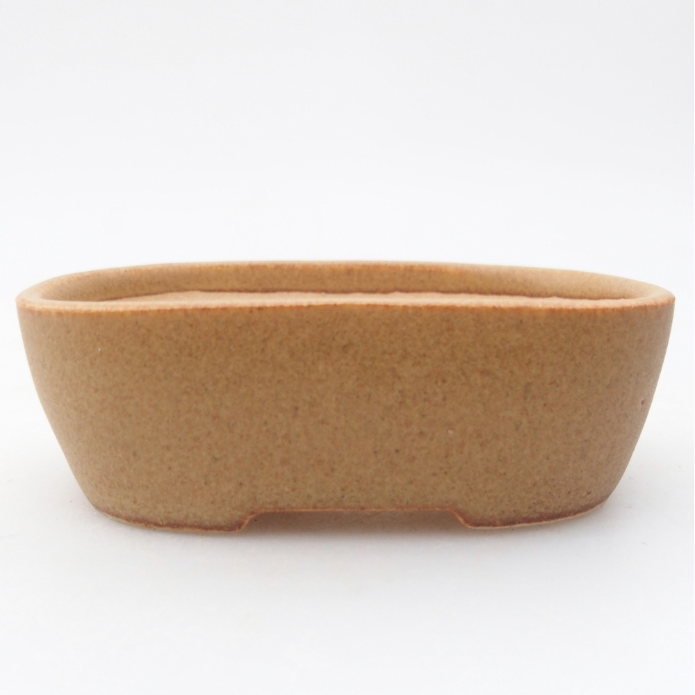 Mini bonsai bowl 8,5 x 6 x 2,5 cm, brown