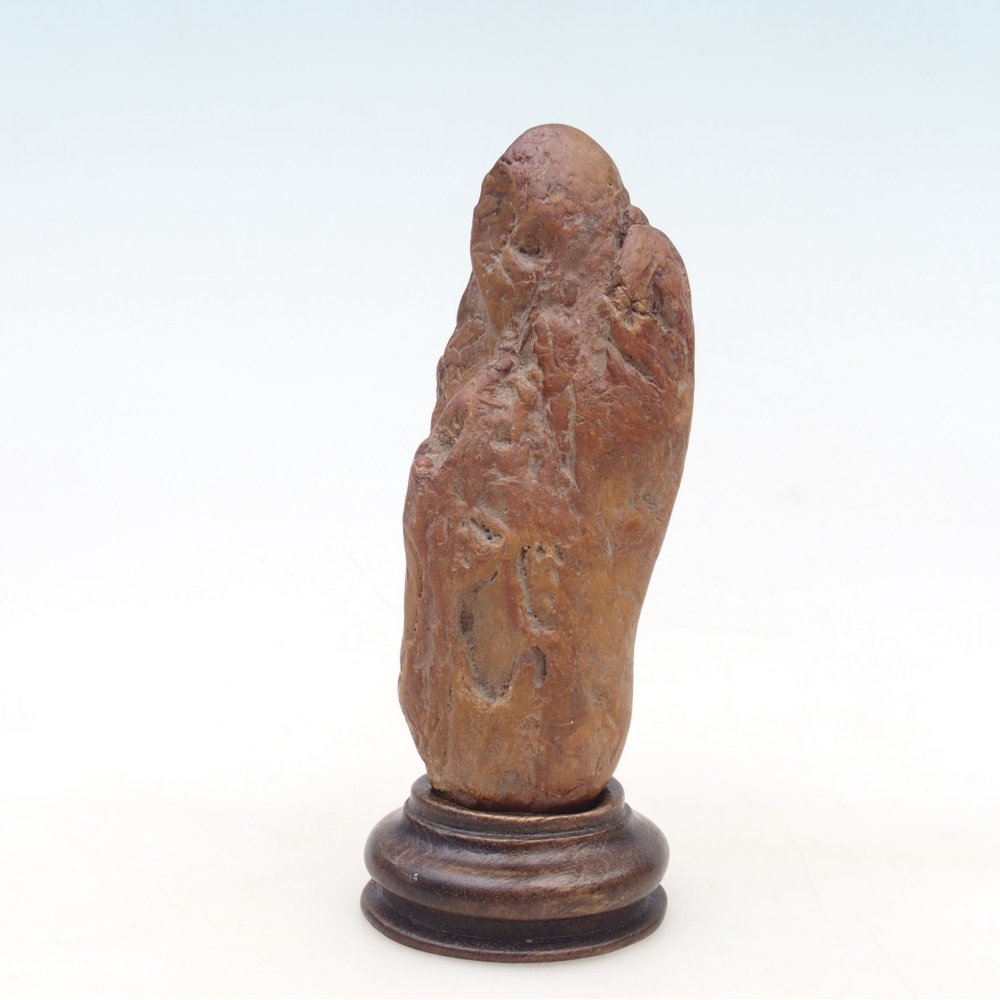 Suiseki - Stone with DAI (wooden pad)