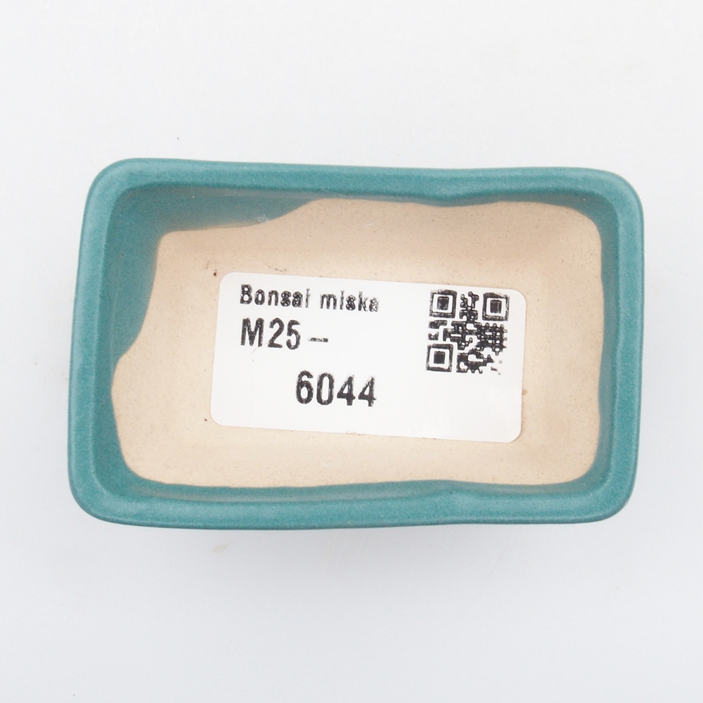 Ceramic bonsai bowl 6,5 x 4 x 2,5 cm, color blue