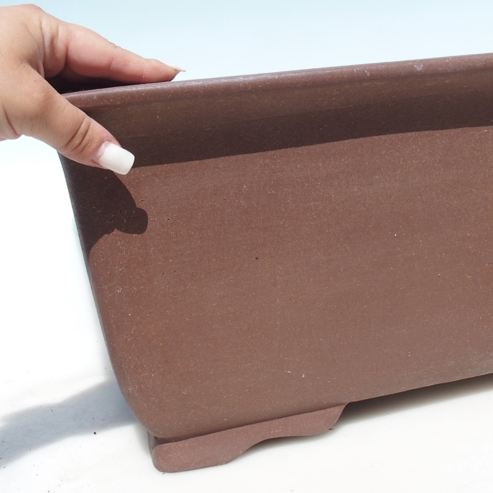 Bonsai bowl 61 x 38 x 22,5 cm - brown