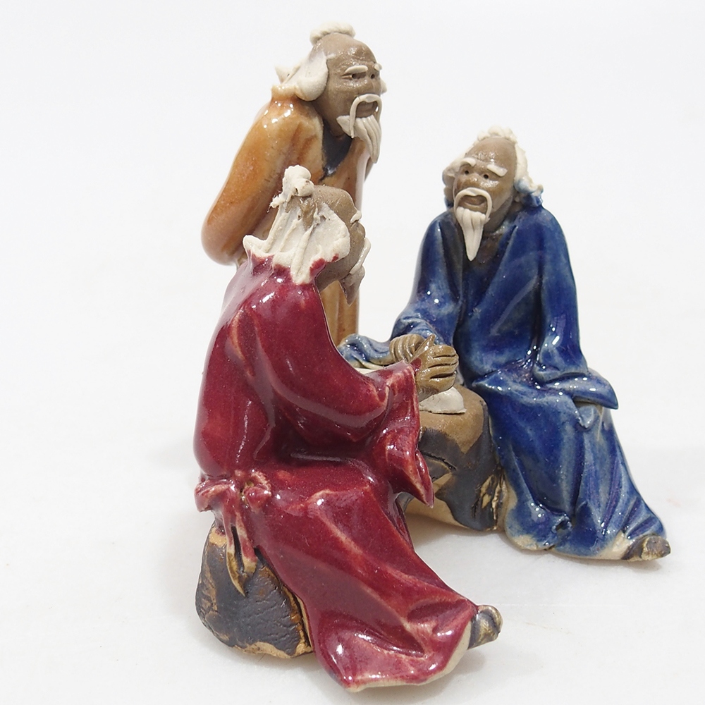 Ceramic figurine - Sages