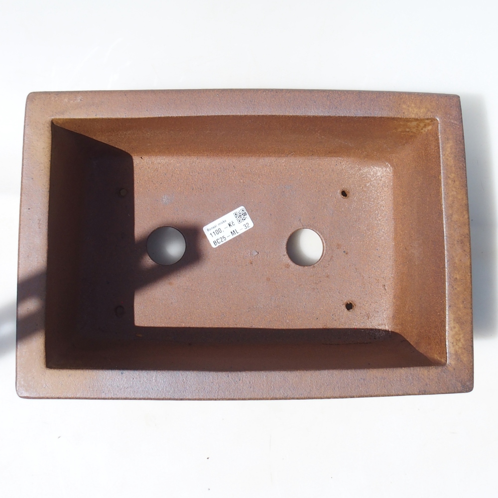 Bowl 33,5 x 23 x 12,5 cm brown